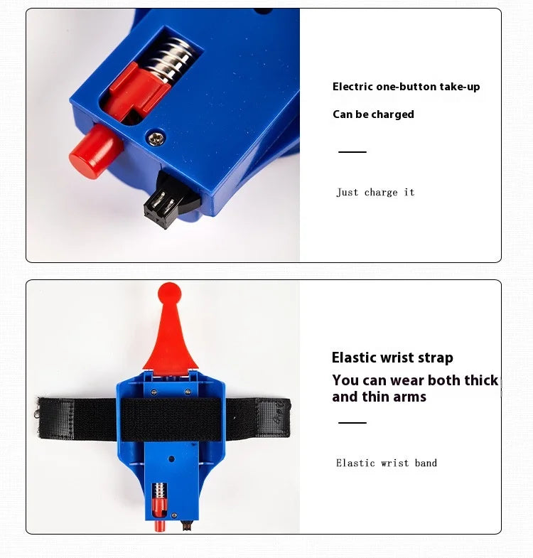 Ml Legends Spiderman Web Shooters Toys Spider Man Wrist Launcher Cosplay Peter Parker Accessories Props Gloves Children Gift Toy