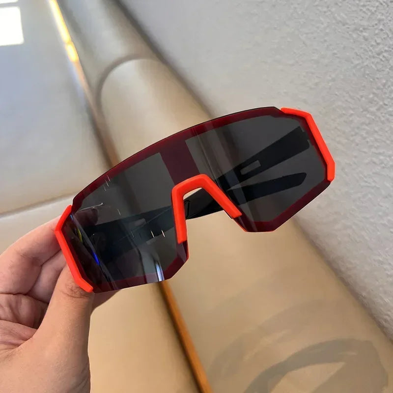 Oversized Outdoor Cycling Sunglasses UV Protect Glasses Bike Eyeglasses Sun Shades Sports Fishing Glasse Goggles UV400
