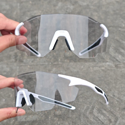 Karos Photochromic Cycling Glasses UV400 Protection Sunglasses Day Night Use Eyewear For Bicycles Fishing Driving Outdoor Hiking