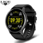 Smartwatch LIGE męski damski z pełnym ekranem dotykowym Sportowy zegarek fitness męski IP67 Wodoodporny Bluetooth dla Androida iOS Smartwatch Mężczyźni