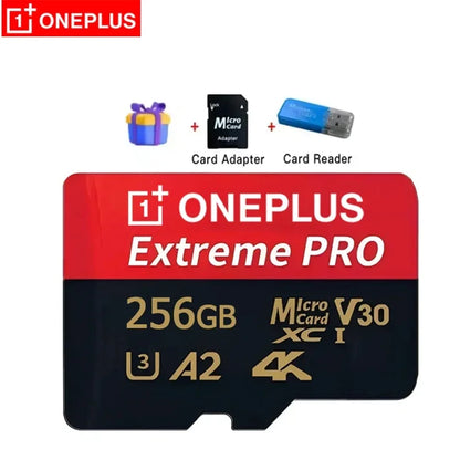 Oneplus Original Class 10 128GB Micro TF/SD Card High Speed Memory Stable Performance for Phones Digital Camera Laptop PC MP3