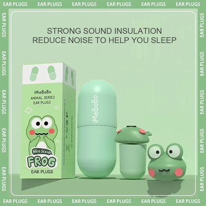 Cartoon Earplugs Soundproof Sleeping Ear Plugs Noise Reduction Ear Plug Special Mute Soft Slow Rebound Anti Snore Ear Protector