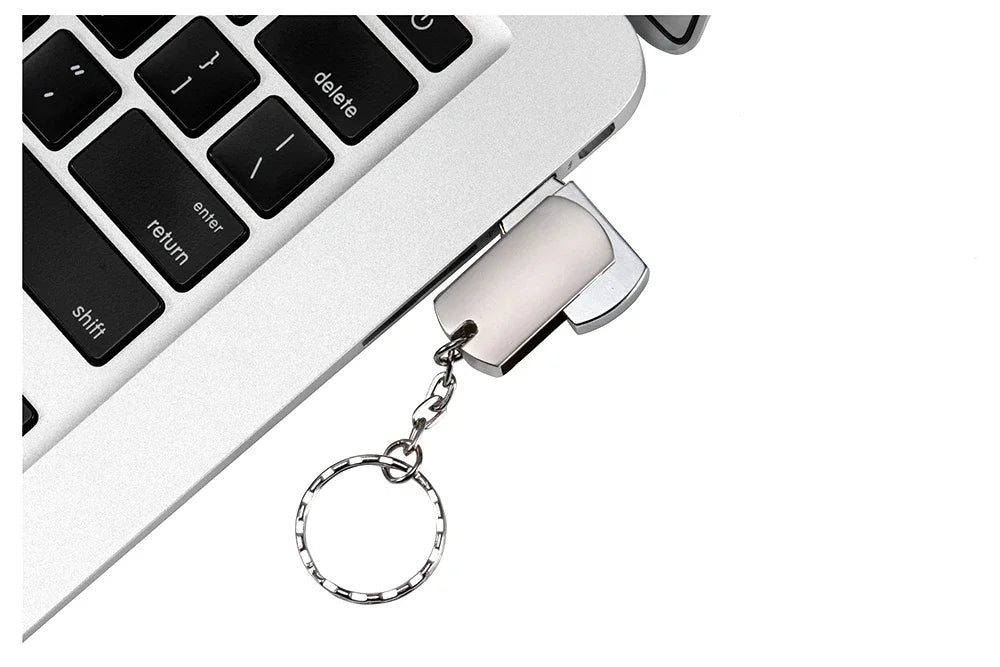 JASTER USB Flash Drive 64GB Rotatable Pen Drive 32GB Super Mini Memory Stick Free Key Chain Pendrive 16GB Creative Gifts U Disk