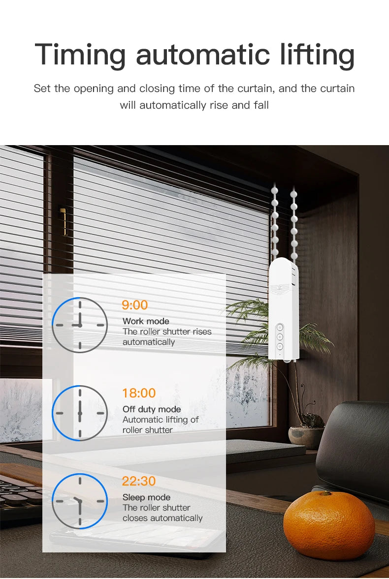 Smart Blind Motor USB Wifi Automatic Electric Roller Shutter Shadows for Tuya App Control Lifting Curtain Opening Closing Driver