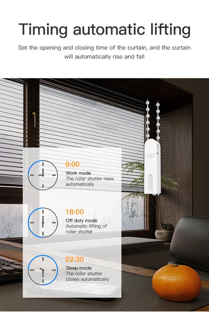 Smart Blind Motor USB Wifi Automatic Electric Roller Shutter Shadows for Tuya App Control Lifting Curtain Opening Closing Driver