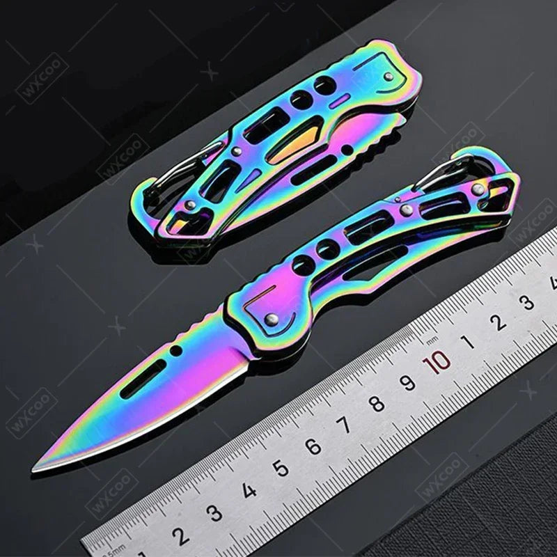 WXCOO Kitchen Peeling Knife Boning Pocket Utility Knives Fruit Knife with Non-slip Handle Stainless Steel Kitchen Accessories