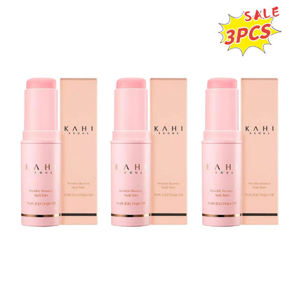 KAHI Wrinkle Bounce Multi Balm Nourishing Hydrating Solid Face Balm Portable Wrinkle Bounce Skin Care Stick Cosmetic