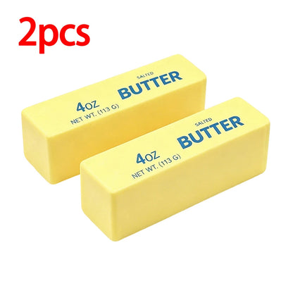 Squishy Soft Slow Rebound Butter Stick Squeezing Toy Realistic Butter Sticks Decompression Funny Anti-Anxiety Gift Fidget Toys