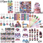 Demon Hunting Team Disposable Tableware Tablecloth Gift Bag Birthday Party Decoration Supply Classroom Reward Prize Fun Toy Gift