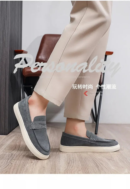 Daily Comfort Loafers Breathable Construction Dissipate Heat, Lightweight Build Lower Burden for Tired-Free Daily Movement