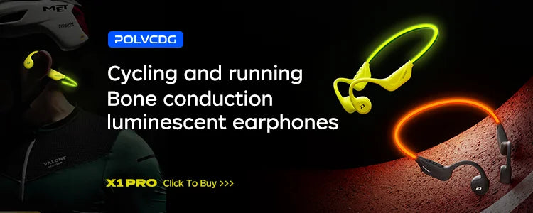 POLVCDG Bone Conduction Headset X7 IPX8 32GB Bluetooth 5.3 Wireless Headset with microphone Waterproof Swim 2023 New