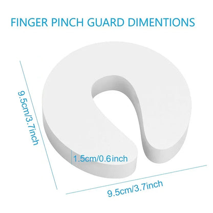 6Pcs Door Finger Pinch Guards Baby Proof Doors Slam Stopper Extra Soft Foam Protectors Child Safety Baby Safety Finger Protect