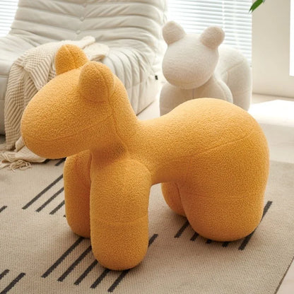 Modern creative single sofa ornament gift living room chairs Design Relaxing chair home furniture lint Pony stool chair