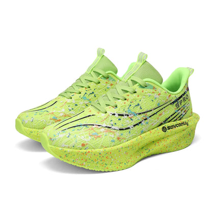 Marathon Men Running Shoes Breathable Lightweight Comfortable Casual Shoes Men Wear-resistant Low-top Comfort Sports Men Running