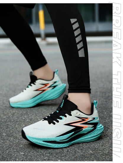 Professional Shock Absorb Sport Running Shoes Ultralight Anti Slip Sneakers For Men Women Workout Marathon Training Footwear
