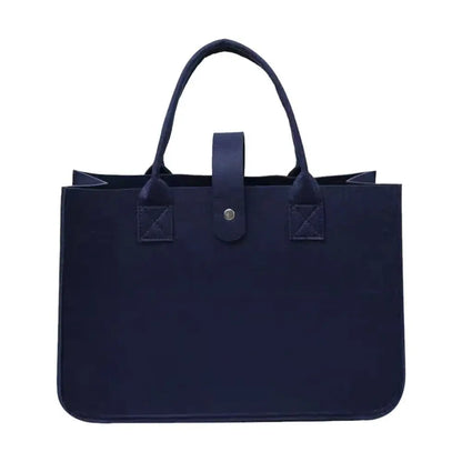 Portable Large Capacity Mummy Bag  Women Felt Shoulder Bag Simple Solid Color Messenger Bag Handbag Travel Casual Crossbody Bags