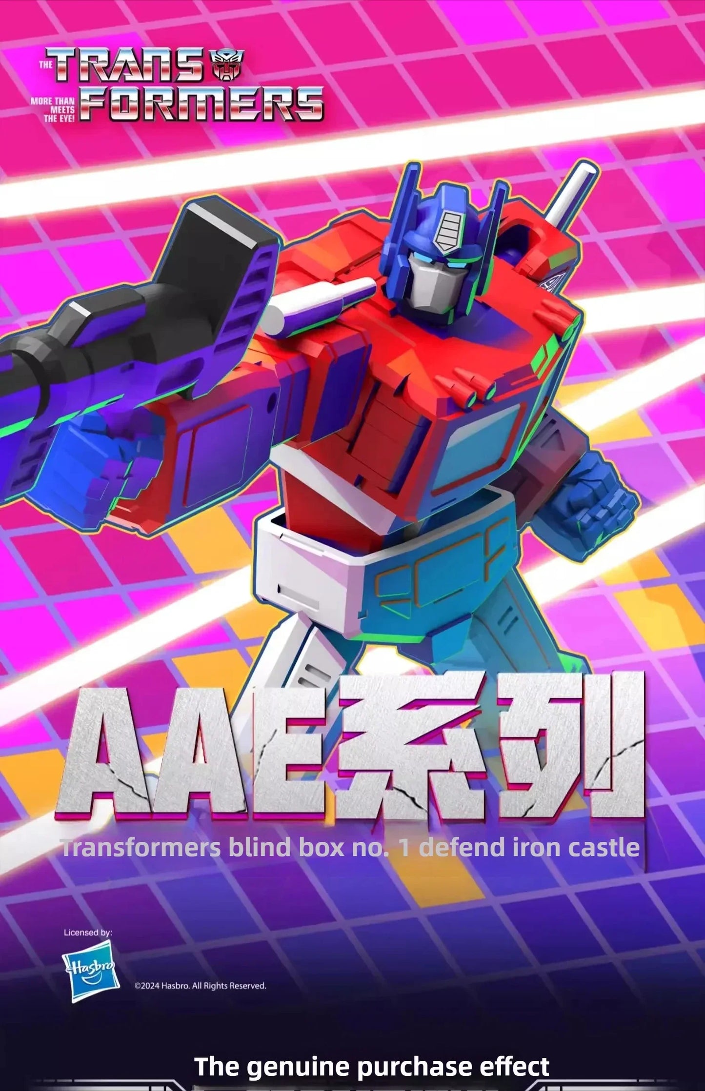 Blind Box Transformers Articulated Figure - AULDEY AAE Optimus Prime Soundwave Multi-Pose Action Model Display Gift for Kids