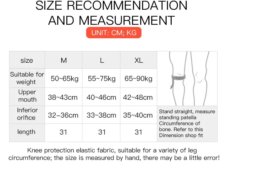Non-Slip Knee Support Brace, Pad Stabilizers Comfort, Elastic Knee Braces, Fit Compression Sleeve for Arthritis Sports-Grey, M