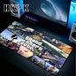 Grand Theft Auto Gamer Mouse Pad Non-slip Rubber Mousepad GTA Gaming Accessories Pc Cabinet Games Computer Keyboard Office Mats
