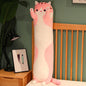 50/70/90/110/130cm Funny Cute Soft Long Cat Plush Toys Pause Office Nap Pillow Bed Sleep Home Decor Doll for Kids Girl Gift