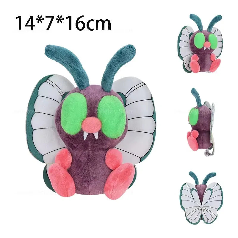 40 Styles Pokemon Plush Toys Cubone Butterfree Caterpie Weedle Garchomp Litwick Furret Stuffed Animal Anime Dolls Birthday Gift