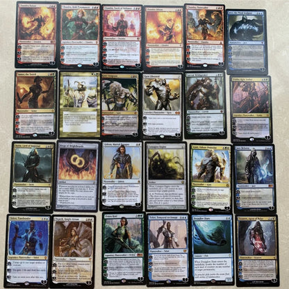 108 Pcs Black Core Cards P9 Dual Land Fetch Land Shock Lands  Proxy Cards