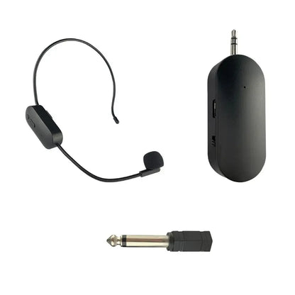 2.4G Head-mounted  Wireless Microphone Set For Bluetooth-compatible Audio Stage Performance Teaching Tour Amplification Device