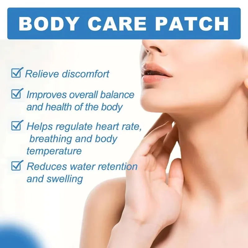 6/60 PCS Neck Anti-Swelling Sticker Thyroid Gland Care Patches Lymphatic Detox Patch Anti Swelling Lymph Node Patches