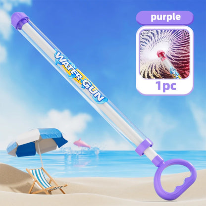 3-piece fireworks water gun for playing in water, toy for beach, children's water gun toy, party water gun, floating water gun