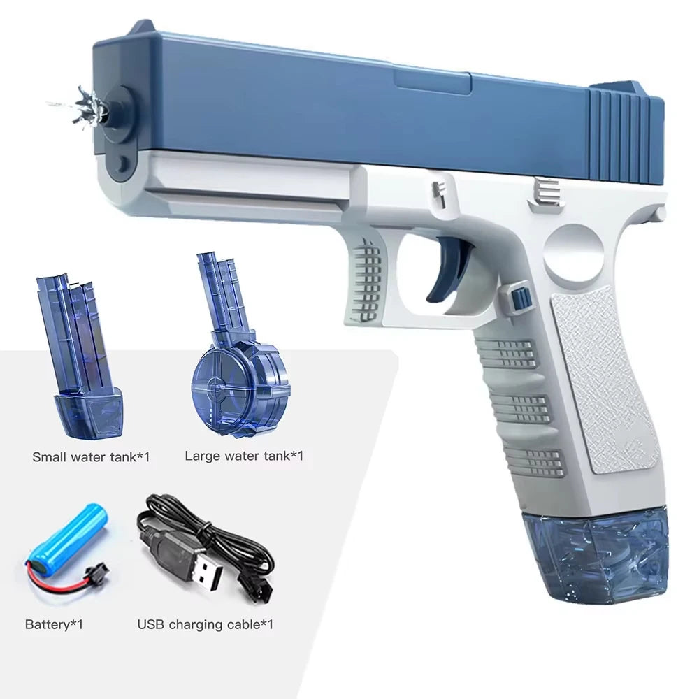 2026 Electric Automatic Submachine M416 Water Gun Summer Outdoor Beach Firing Shooting Game Water Fight Toy for Children Gifts