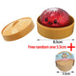 Dumpling Glitter Dumpling Squishy Blind Box Dumplings Sensory Squeeze Toy for Stress Relief Desktop Decoration Free one 5.5cm