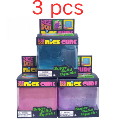 2026 Needoh Nice Cube Sensory Stress Reliever Fidget Tool for Anxiety & Focus Desk Sensory Cube for Adults & Kids ﻿#%