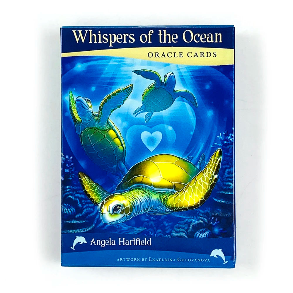 Whispers Of The Ocean Oracle Cards Fate Divination Board Game Party Games,Perfect For Spiritual Guidance & Collectors