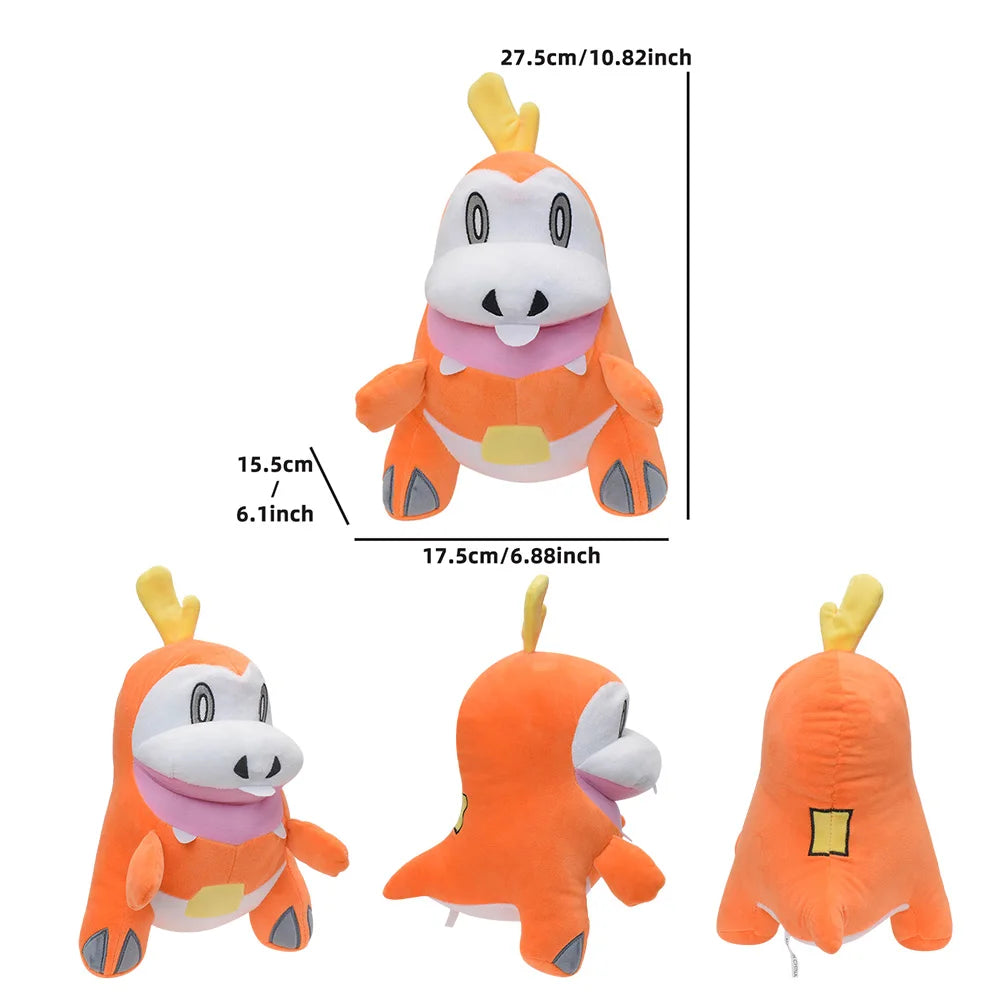 New Pokemon Pikachu Plush Toy Sprigatito Fuecoco Groudo Meowscarada Floragato Cinderace Keldeo Exegguto Shinx Stuff Peluche Doll