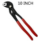 Water Pump Pliers Quick-release Plumbing Pliers Straight Jaw Groove Joint Set Combination Tools Adjustable Universal Wrench Pipe