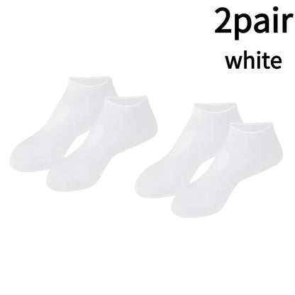 1-5pairs Moisturizing Foot Socks,Silicone Socks for Dry Cracked Feet Women's Foot Socks Cracked Dead Skin Remove Protector