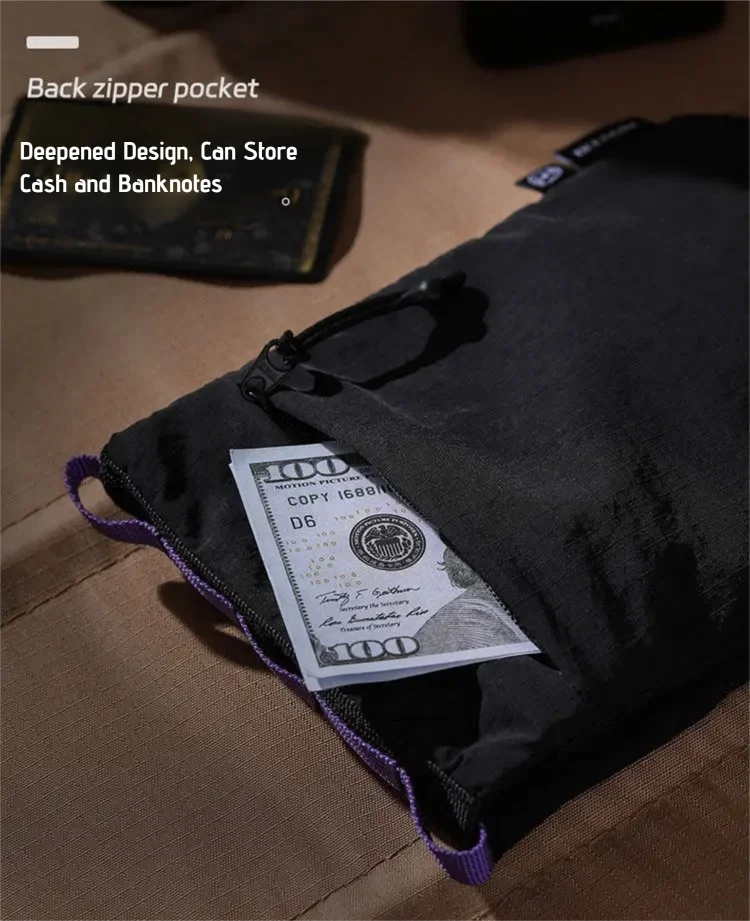 OCEGEAR Crossbody Bag Multifunctional Mini Anti-Theft Credit Cards Phone Shoulder Bag Travel Business Small Sling Purse Bag