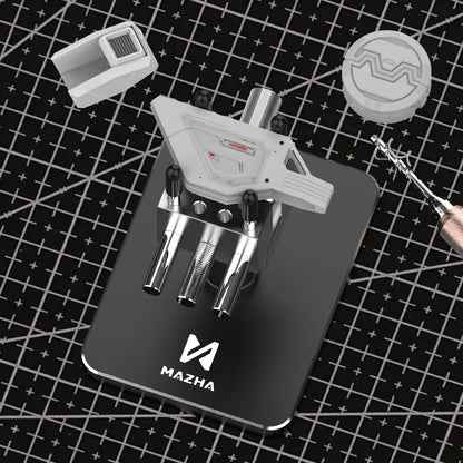 MAZHA T0010 2-in-1 Mini Portable Table Vise Compact Adjustable Clamp Precision Tool for Modeling Hobby DIY