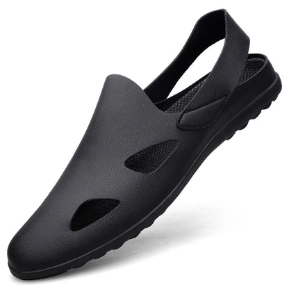 New summer general Doudou men's shoes outdoor lazy one-pedal men's daily casual leather shoes driving shoes
