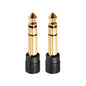 2/4/8Pcs Gold Plated 6.35mm Male Plug to 3.5mm Female Connector Stereo Plug for Microphone Headphone Audio Speaker Adapter