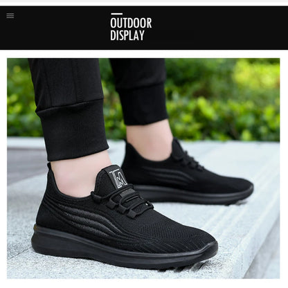 Men's Casual Sneakers Summer Breathable Flat Shoes Lightweight Affordable Free Shipping Shoes