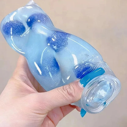 Oothpaste Tube Squishy Toy Non-Bounce Jam Filled Vaseline Feel ASMR Fidget Stress Ball Anti Anxiety Sensory Toy for Kids Adults