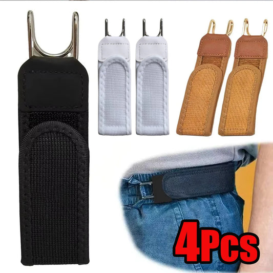 Fashion Ultra-soft No Buckle Elastic Belts Men's Stylish Comfortable Belt Loop Buckle-Free Belt Unisex Jeans Pants Belt for Men