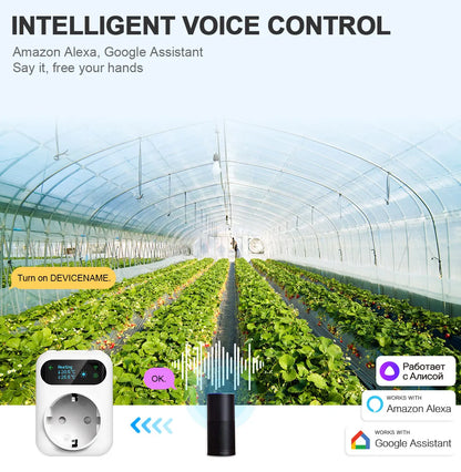 Tuya WIFI Digital Thermostat Socket 16A Outlet Plug Remote Temperature Controller Timer Switch Cooling Heating 3M NTC Sensor