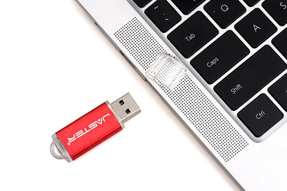 JASTER Nowy pendrive USB 2.0 64GB z brelokiem 32GB 16GB 8GB 4GB pamięć flash 9 kolorów Kreatywny dysk U do laptopa