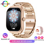 2025 New  Smart Watch Women Heart Rate Health Monitoring Voice Assistant BT Calling IP68 Waterproof Sports Smartwatch Men