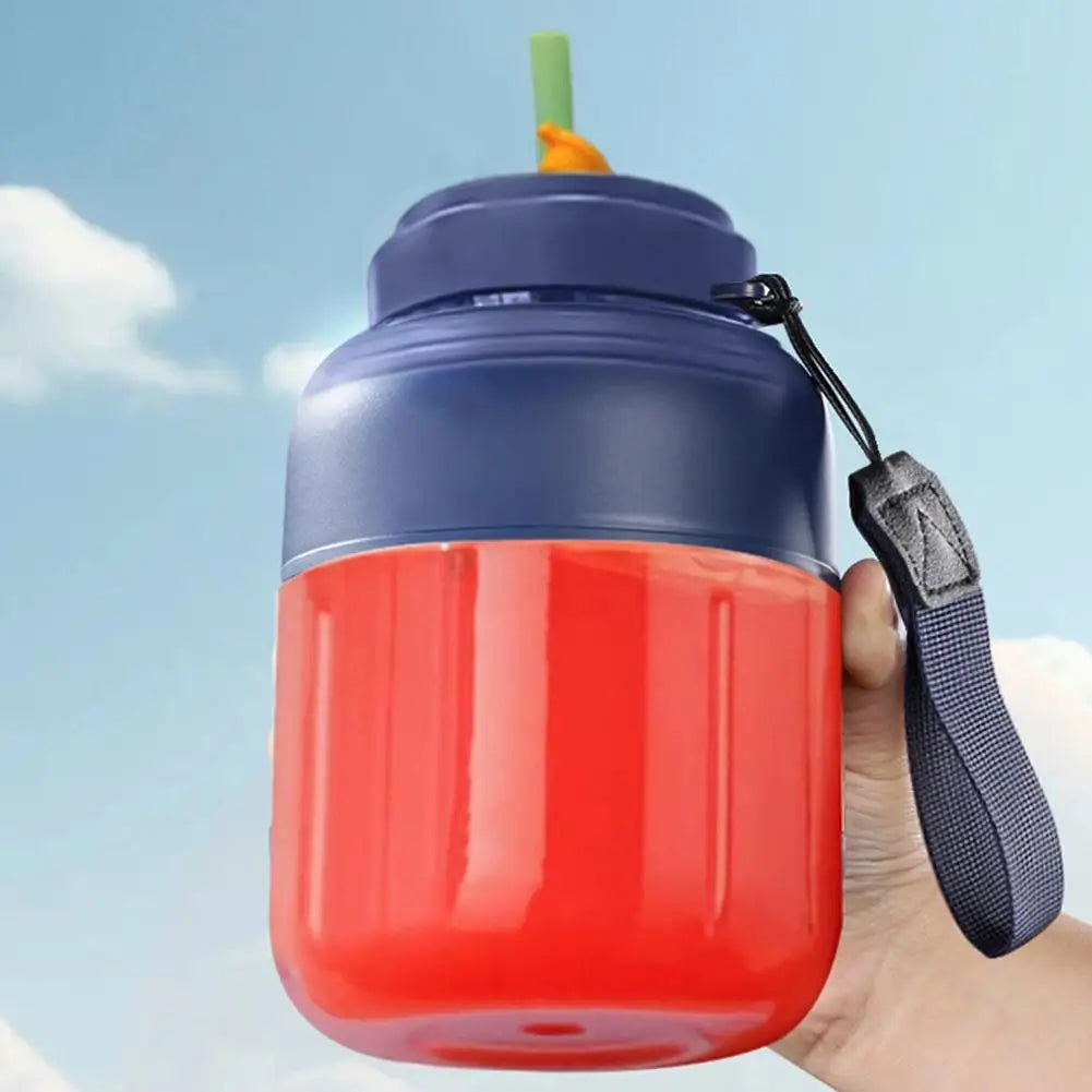 Portable Blender for Shakes and Smoothies Personal Size Juicer Cup Rechargeable Mini Fruit Mixer with Dual Lid for Travel Office