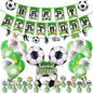 Football Birthday Decoration Party Supplies Tableware Balloons Set Candy Gift Boxes Football Birthday Gifts Kids Birthday Favors
