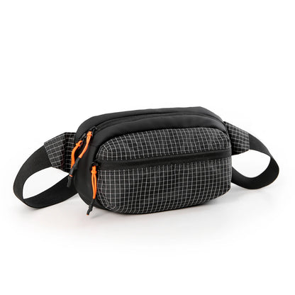 2025 New Pattern Lightweight Waterproof Nylon Fabric Small Square Bag for Women - Single Shoulder Crossbody Compact Bag for Mobi