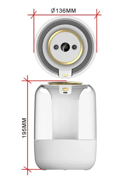 2025 New Quiet Air Humidifier Large Mist Volume Household Humidifier For Bedroom Pregnant Women Baby